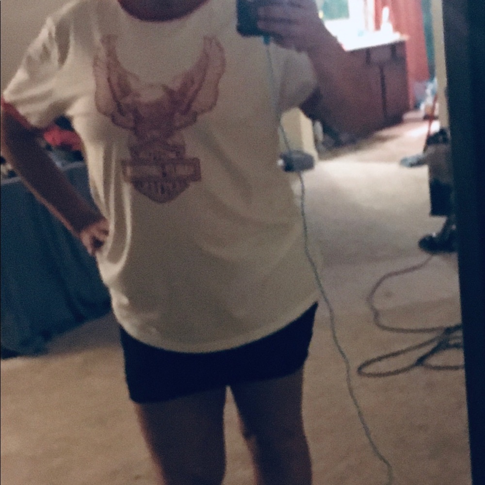 Classic eagle old school Harley-Davidson Tee